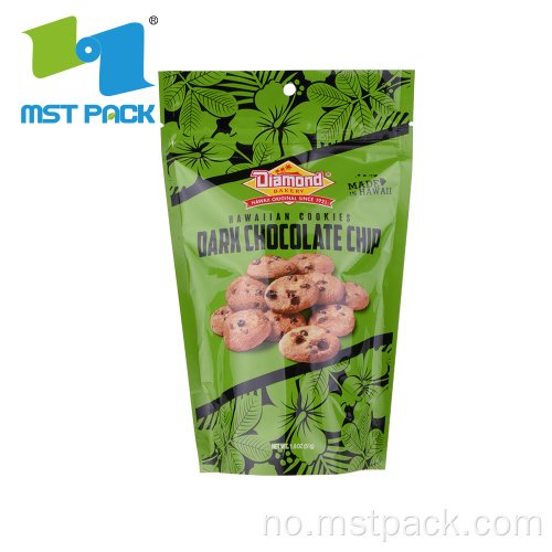 Biologisk nedbrytbar glidelås Food Packaging Bag Doypack